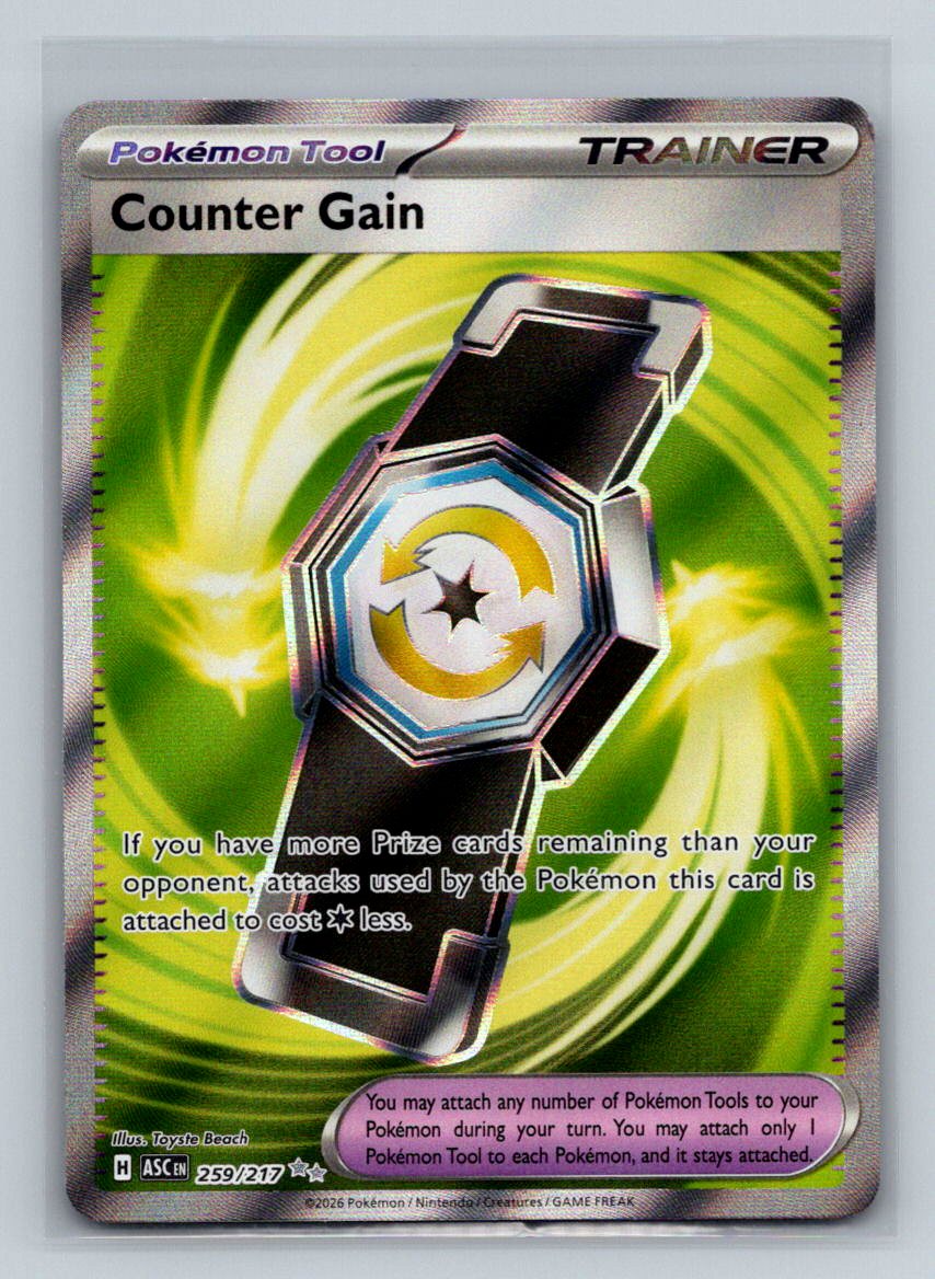 ME: Ascended Heroes #259/217 Counter Gain