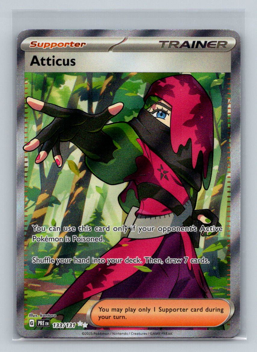 SV: Prismatic Evolutions #133/131 Atticus