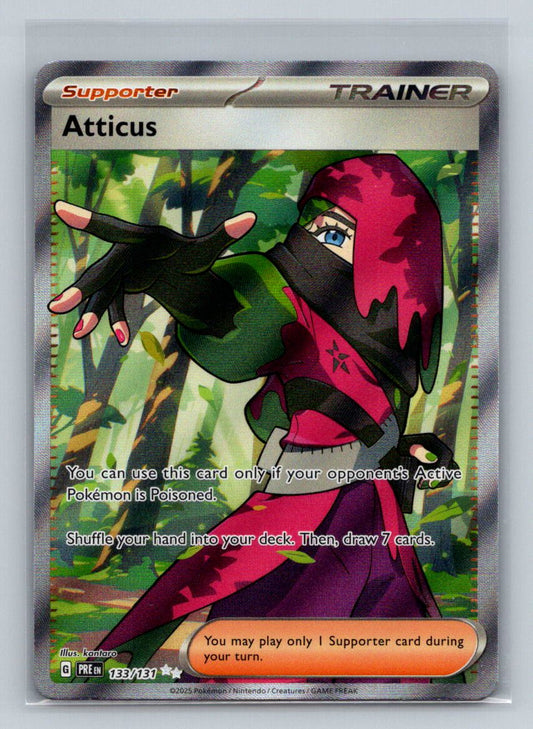 SV: Prismatic Evolutions #133/131 Atticus