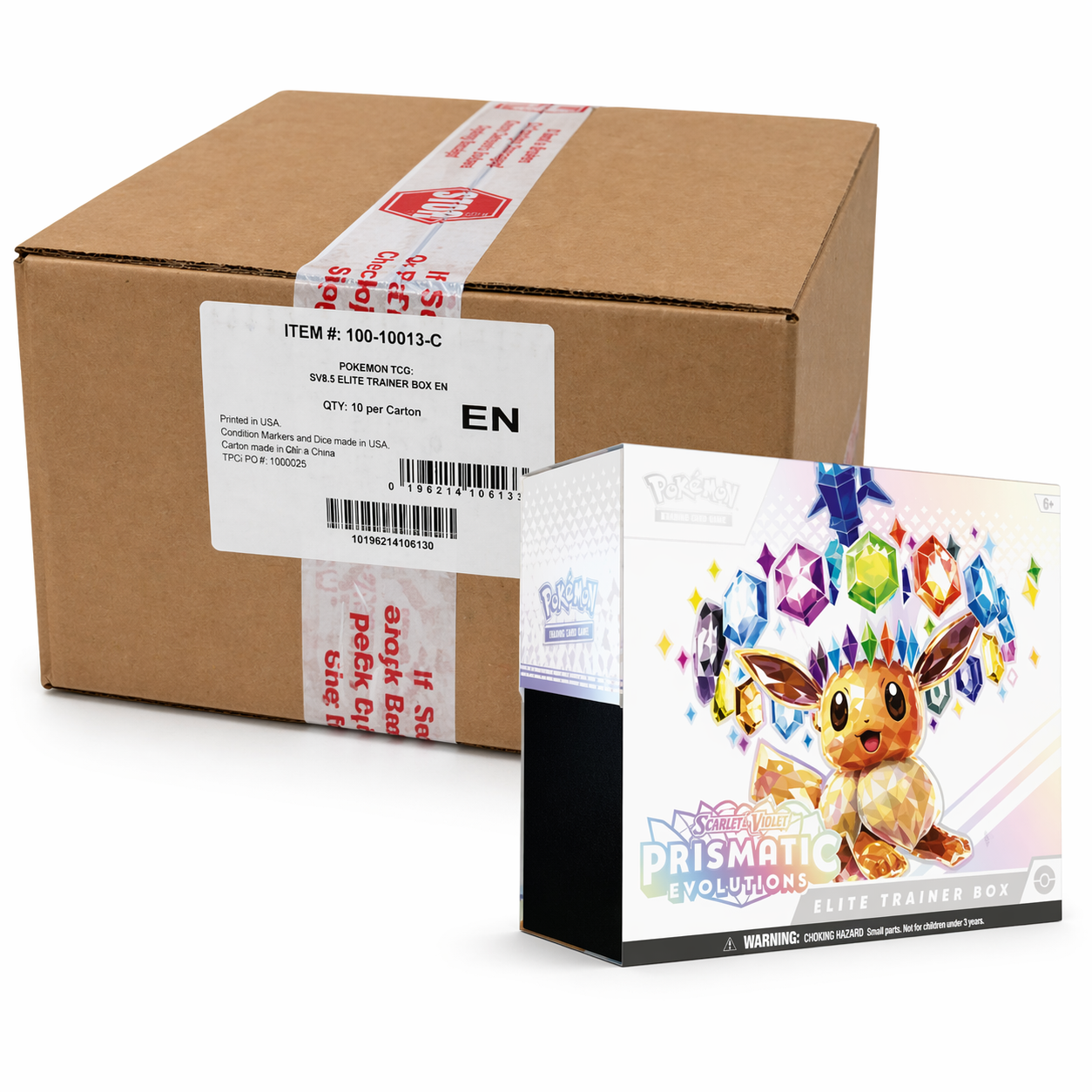 Prismatic Evolutions Elite Trainer Box Case - SV: Prismatic Evolutions (PRE)