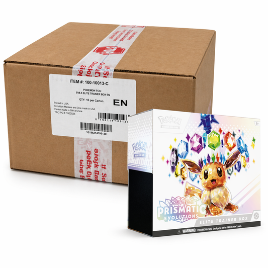 Prismatic Evolutions Elite Trainer Box Case - SV: Prismatic Evolutions (PRE)