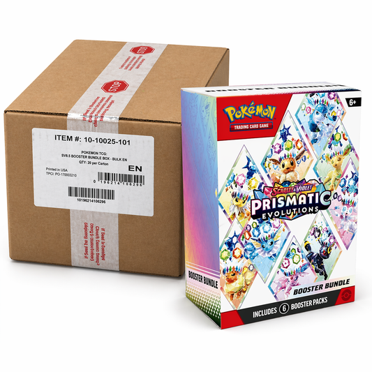 Prismatic Evolutions Booster Bundle Case - SV: Prismatic Evolutions (PRE)