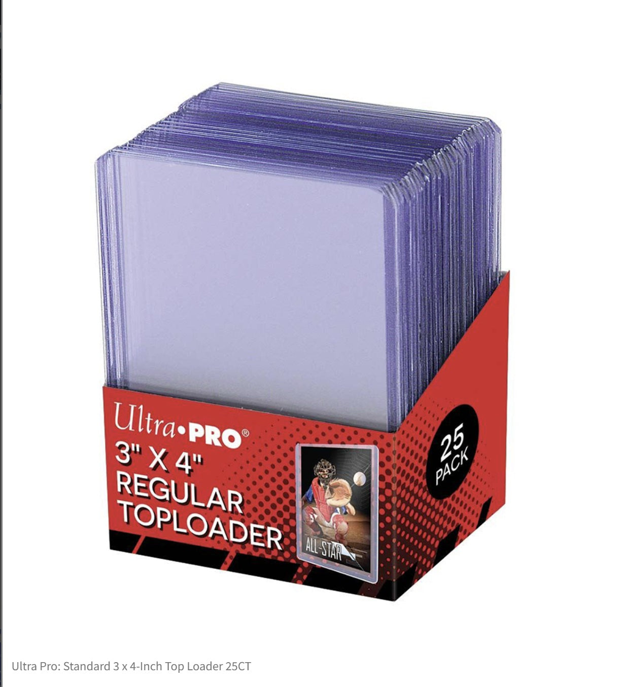 Ultra Pro: Standard 3 x 4-Inch Top Loader 25CT